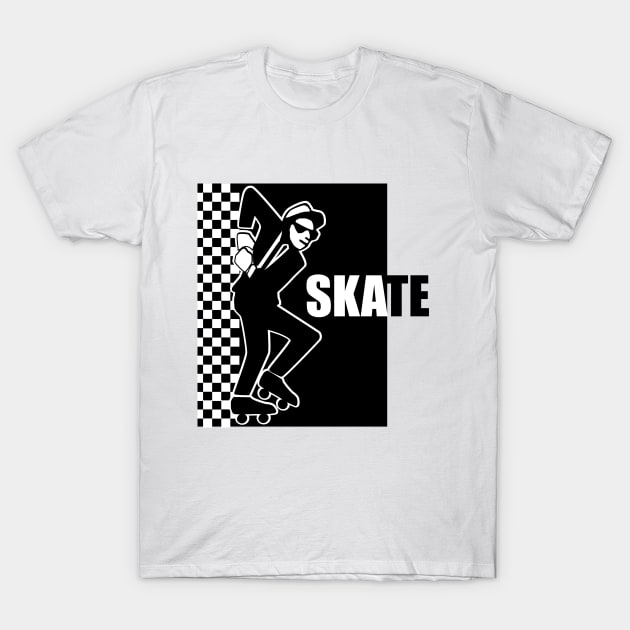 SKAte T-Shirt by SkateAnansi